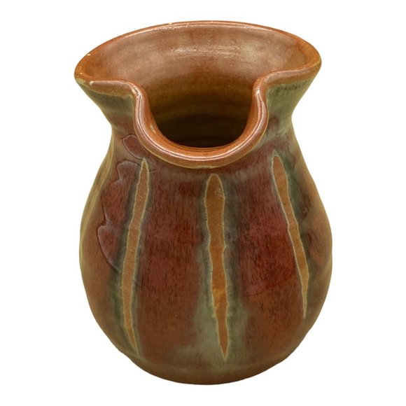 Stoneware Pottery Creamer Marked SP Ireland Brown Earth Tones 4” - Picture 2 of 13